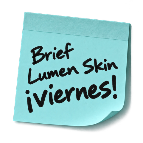 Post-it: Brief Lumen Skin, ¡viernes!